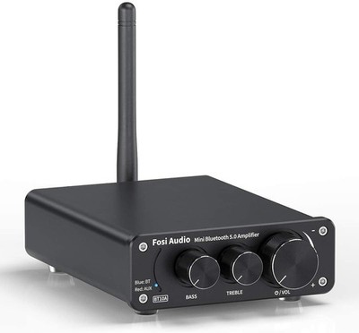 BT10A Bluetooth 5.0 Stereo Audio Amplifier Receiver 2 Channel Class D Mini Hi...
