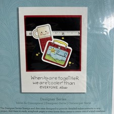 Spellbinders Lunch Bunch Stamp Die Set Debi Adams Designer Series SDS-110 NEW