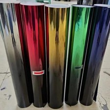 Car Window Tint Film 2-Color Gradients Film Windshield Sun Shade Heat  UV Block