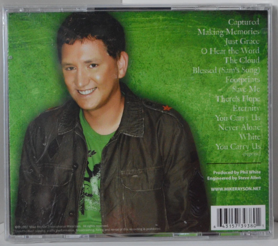 The Cloud Mike Rayson CD New Sealed Gospel Music - Imagem 3 de 4