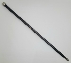 Vintage Swagger Stick/Folk Art~Hammer & Blade~Fraternal Order Eagles~Blackthorn