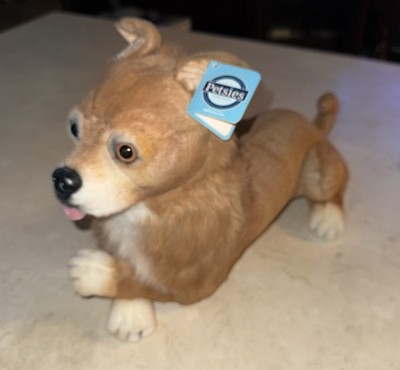 PETSIES FOREVER Corgi ? Custom Handmade Plush Dog REALISTIC ONE OF A KIND W/Tag
