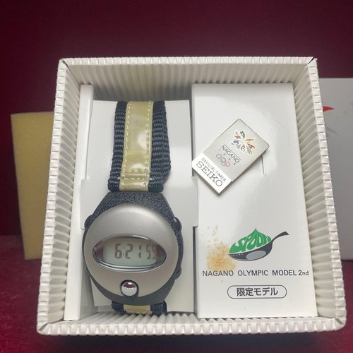 Seiko Alba Spoon Nagano Olympics Limited Digital Watc… - Gem