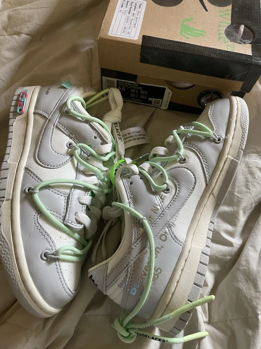 Las mejores ofertas en Nike Off-White x Dunk Low Lot 07 of 50 | eBay
