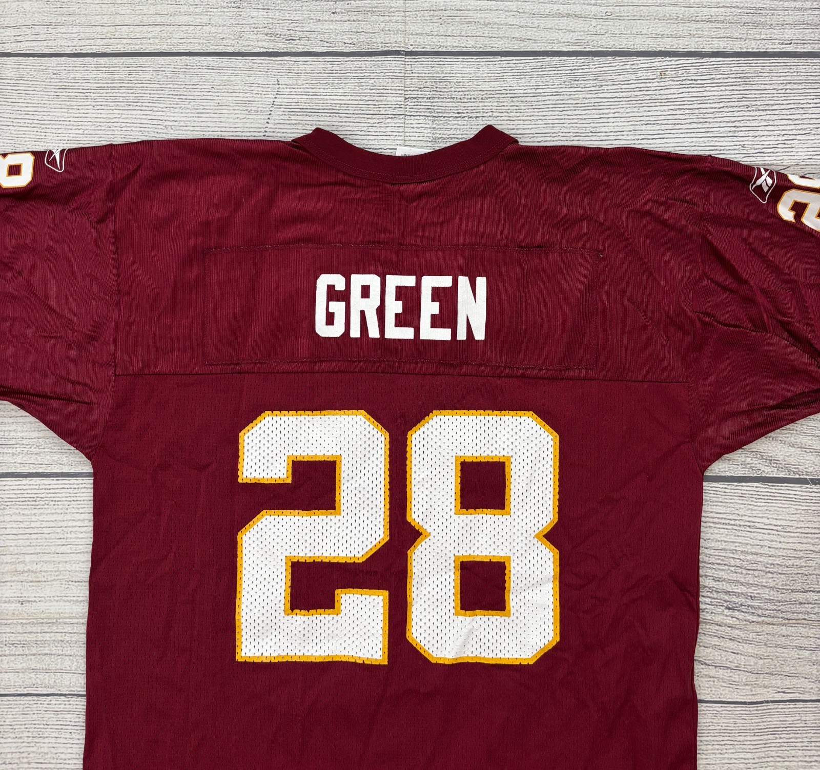 DARRELL GREEN #28 WASHINGTON REDSKINS Youth Sz Large Reebok Home NFL Jersey VTG thumbnail 8