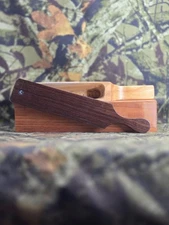 New Custom  Turkey Box Call Made From Honey Locust With Honduras Rosewood Paddle