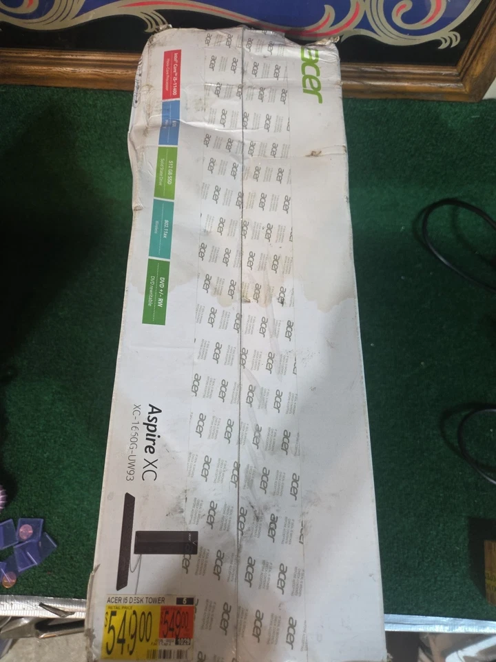 Acer Aspire, 11th Gen Intel i5, 16GB DDR4, 512 GB SSD, 1TB HDD, Windows 10 - Image 2 of 3