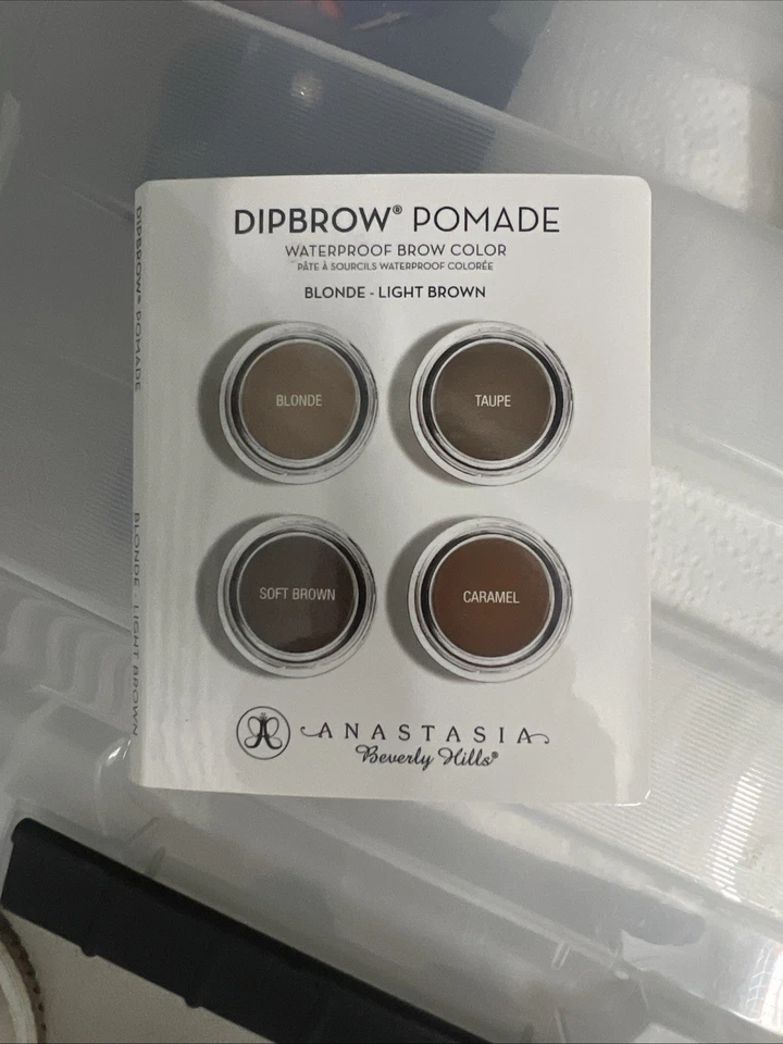 Lot Anastasia Beverly Hill Brow Wiz Chocolate Pencil/Lt Brown Sample Card - Image 4 of 4