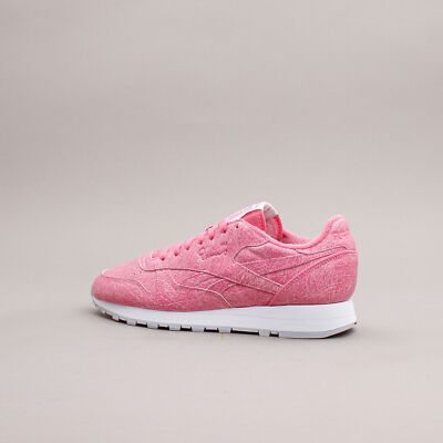 Reebok★ハイカットスニーカー★ホワイト×ピンク ビンテージ80's○Reebokレディースハイカットスニーカーsize 6