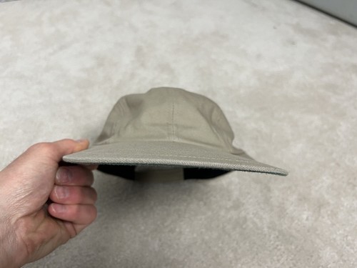 Vintage Columbia Hat Cap Adult Beige Strap Back Long Bill Outdoors Cotton Sun - Picture 11 of 19