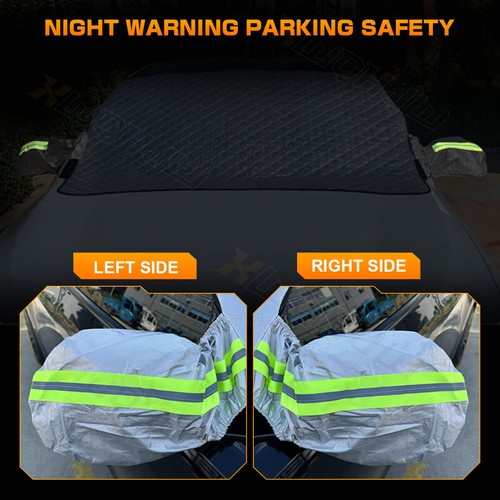 Magnetic Car Windshield Snow Cover Winter Ice Frost Guard Sun Sunshade Protector - Picture 6 of 13