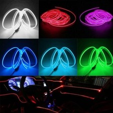 5m Car Interior Atmosphere Wire Auto Strip Light Led Decor Lamp Accessories Usb
