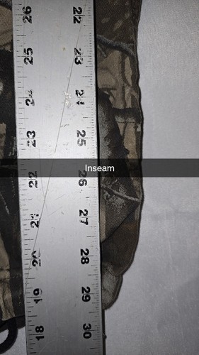 Liberty Mens Hunting Pants 31x29 Camo Cargo Cinch Hems Outdoor Utility - Picture 7 of 9