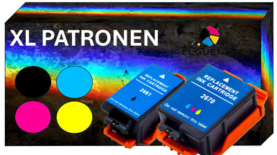 2x Alternative Tintenpatronen passt  für Epson Workforce-WF100W Ink Cartridges