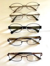 LOT OF 5 Assorted St Genevieve  Alexander Optical Eyeglass Frames For Women