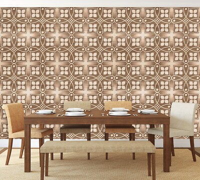 3D Fan Pattern ZHUA6999 Wallpaper Wall Murals Removable Self-adhesive Ann