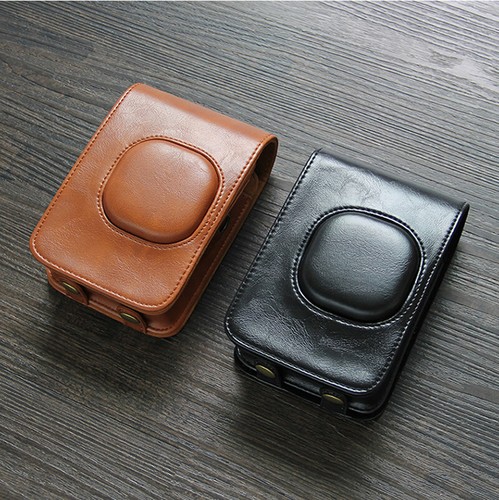 PU Leather Camera Case Bag Cover Belt For Fujifilm mini90 mini LiPlay mini11 12 - Picture 6 of 17
