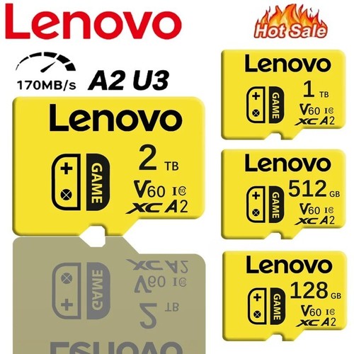 Lenovo 2TB Memory Card for Nintendo Switch Camera GoPro DJI Micro TF SD Trans - 第 1/17 張圖片