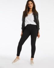 Anthology Denim Jeans Pull-On Bootcut Skinny Jeggings Black Size 12 Or 14 NEW