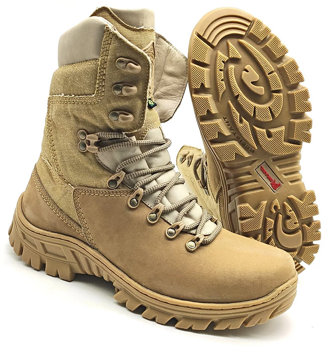 BOTAS DE CAZA HOMBRES MILITARES EJÉRCITO DE COMBATE TÁCTICO LANDAS DE ARENA...