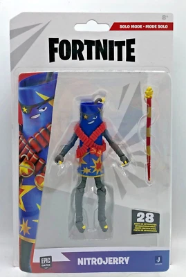 Epic Games Jazwares | Fortnite Actionfigur NITROJERRY mit 28 Artikulationspunkte