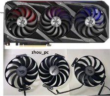 GPU Replacement Cooler cooling Fan For ASUS ROG STRIX RTX 3060ti 3070 3080 3090