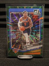 2023-24 Panini Donruss Basketball RJ Barrett Gold Laser Holo - Knicks