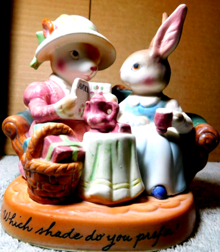 FSB~Precious Moments Vtg. Avon Collection "Which Shade Do You Prefer?" Figurine - Picture 1 of 12