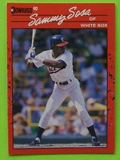 1990 Donruss #489 Sammy Sosa 