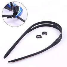 Silicone Swimming Goggle Straps and Swim Goggle Buckle Replacement Accessory