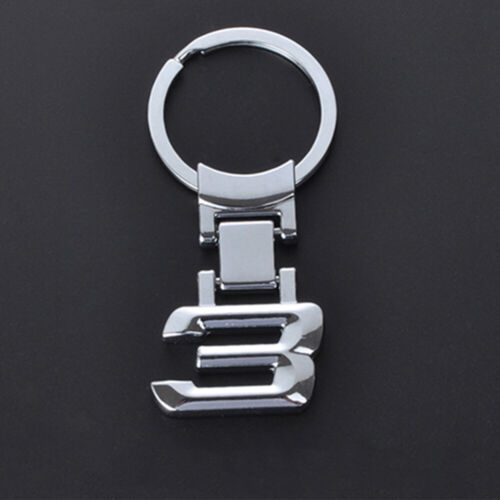 Silver Logo Car Key Chain Key Ring Keychain Keyring For BMW 1 3 5 6 7 8 X Series - Picture 14 of 19