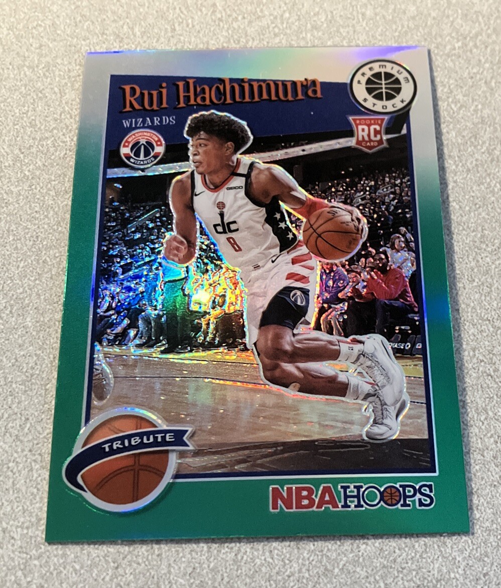 その他 Rui Hachimura Hoops Prizm Premium Stock 2019-20 Panini NBA Hoops Premium Stock - Green Prizm #206