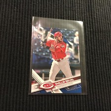 2017 TOPPS UPDATE MINI #US158 PHILLIP ERVIN *BLUE ROOKIE #3/10*  CINCINNATI REDS