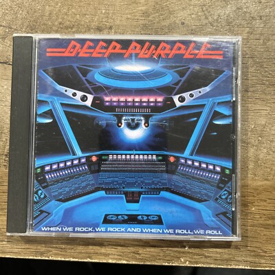 DEEP PURPLE When We Rock, We Rock & When We Roll, We Roll CD 1978 BMG D133887 VG