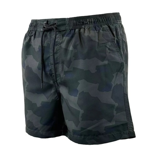 Pantalones cortos de natación para hombre tabla de correr forrados de malla camuflaje secado rápido y cómodos - Imagen 3 de 6