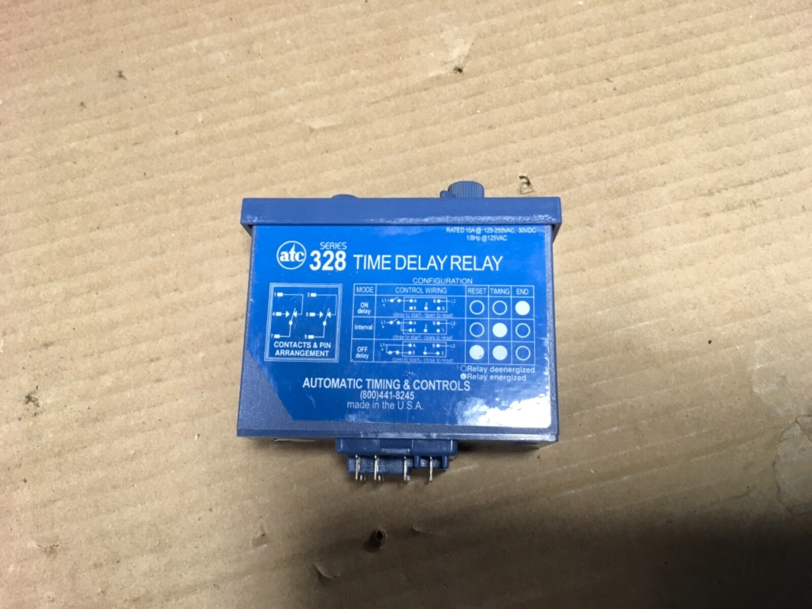 RELÈ TEMPORALE TIMER antipolvere impermeabile 8 pin AC 220 V ritardo