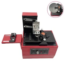 Ink Coding Pad Printing Machine 110V Date Printer Big Oil Cup