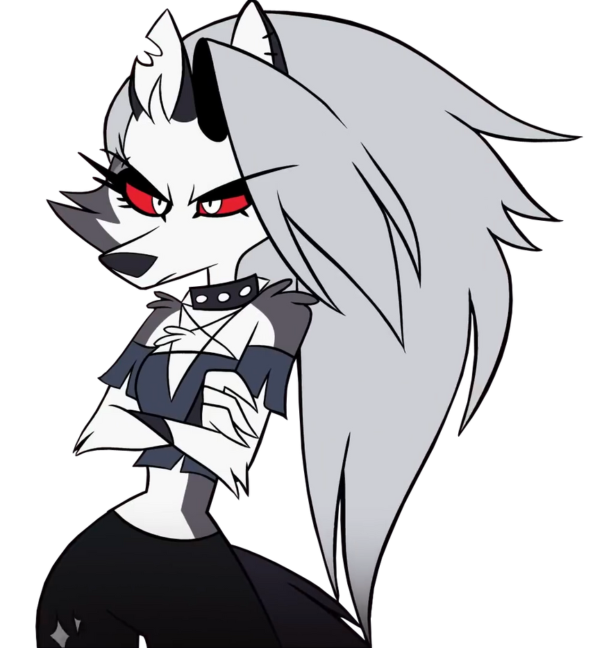 Loona Helluva Boss Weatherproof Anime Sticker 6