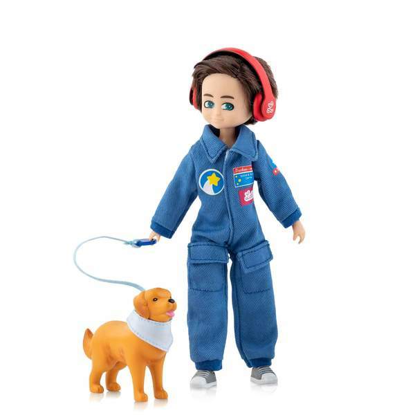 Lottie Finn Doll and Dog Loyal Companion LT128 Inspirational 18cm Boy Doll New