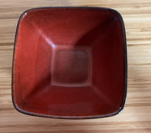 Red Elemental Poppy Bowl and Mug Stoneware set - Picture 2 of 7