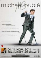 Michael Bublé - Christmas , Frankfurt 2014 | Konzertplakat | Poster