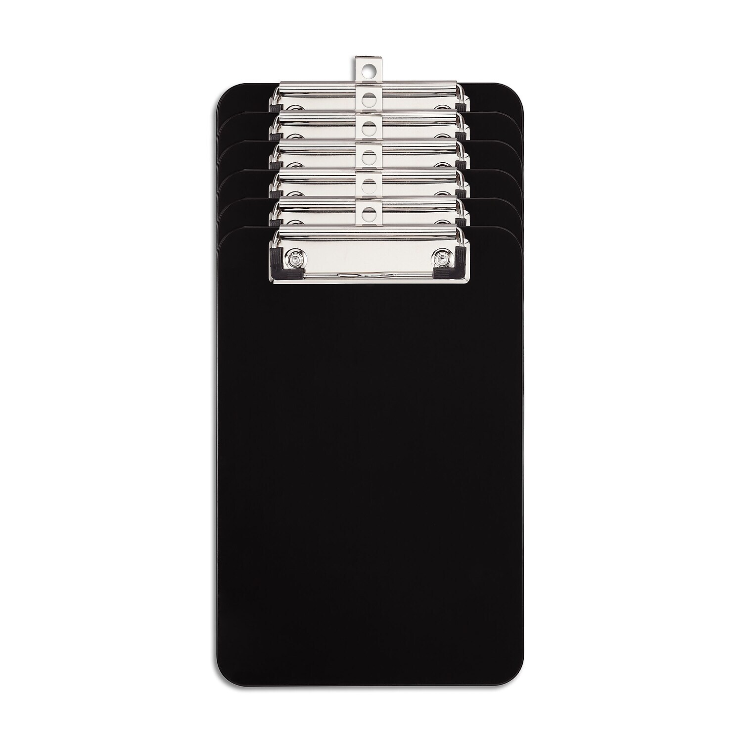 Staples Plastic Clipboards Black 6/Pack (23143) 951060 eBay