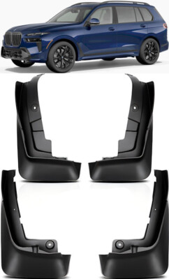 Genuine Full Set Splash Guards Mud Flaps FOR 2019-2026 BMW X7 M