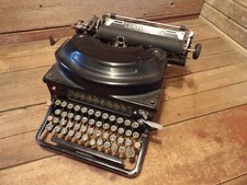 Vintage 1900's CONTINENTAL SILENTA Model Typewriter - PARTS! thumbnail