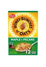 🟢 Brand New Post Honey Bunches Oats Maple Pecans Cereal Granola Clusters 12oz