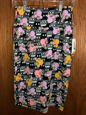 Lularoe Cassie Skirt Disney Mickey Mouse Print Multicolor Women's Size XS NWT