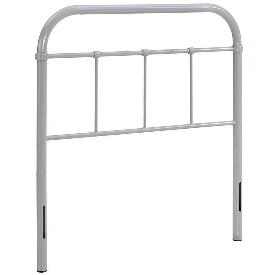Modway Furniture Serena Twin Steel Headboard Gray MOD 5534 GRY
