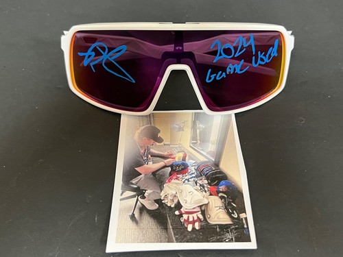 Ryan Clifford New York Mets Sonnenbrille handsigniert 2024 Game Used