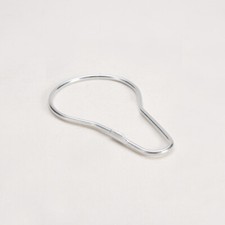 35mm Shower Curtain Rings Hooks Rustproof Bathroom Shower Rods Curtains Silver