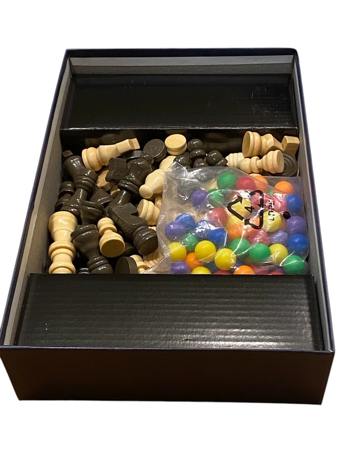 Game Gallery Chess Checkers Chinese Checkers entertainment family game - Image 4 of 4